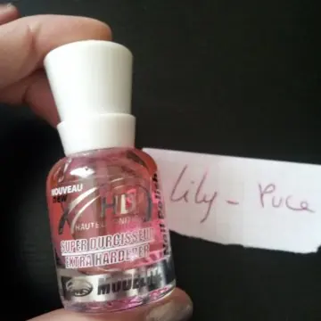 Vernis transparent durcisseur, Modélite