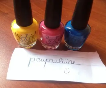 3 miniatures OPI, OPI