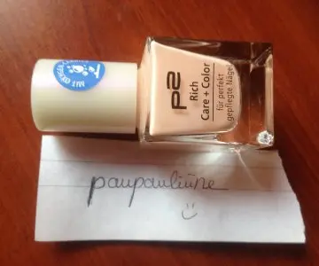 Vernis soin rose clair, p2 Cosmetics