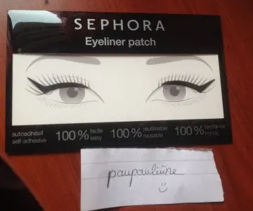 Eyeliner patch noirs Sephora, Sephora