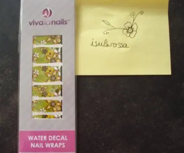 Water Decal, Viva la Nails