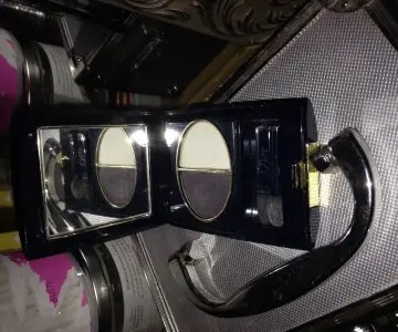 duo de fard a paupière noir et blanc, Dior