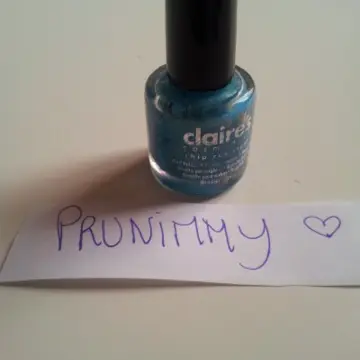 Vernis à ongles turquoise, Claire's