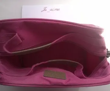 Trousse de toilette rose avec détails léopards, Inconnue