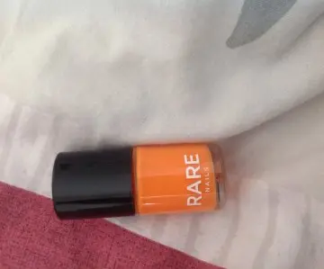 Vernis rare orange, Rare nails