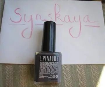vernis violet gris, E.Pinaud