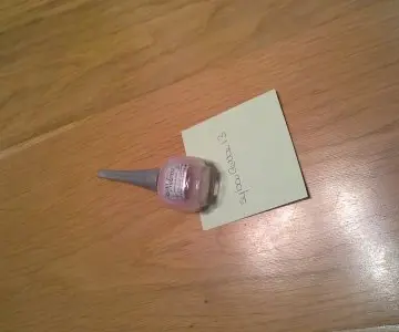 vernis rose nacré, Mulensa