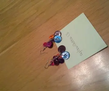 boucles d'oreilles, Camaïeu