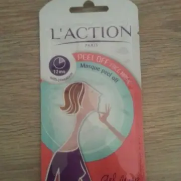 Masque Peel Off L'action, L'Action Paris