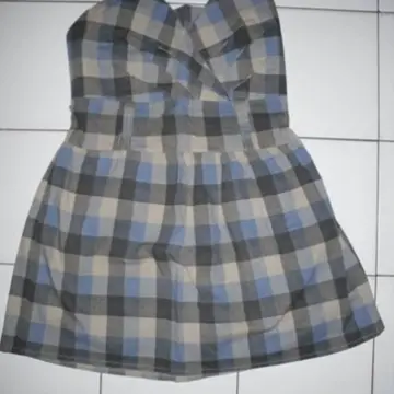 Bustier bleu/gris, Inconnue