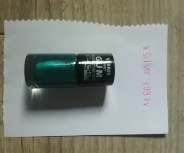 vernis 5, Inconnue