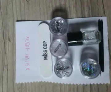 lot nail art, Miss cop