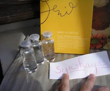 whitening serum, Genie in a bottle
