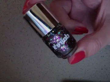 Vernis à ongles paillettes, Claire's