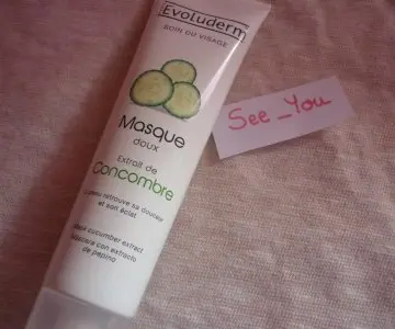 Masque concombre doux, Evoluderm
