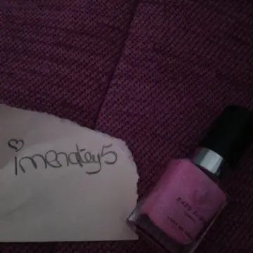 vernis rose transparent pailleté, Easy Paris