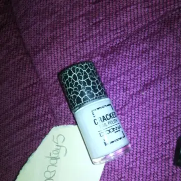 vernis blanc craquelé neuf, D'Donna