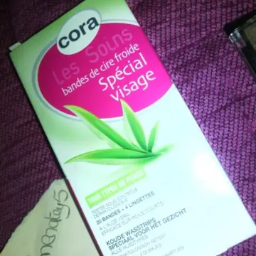 Bande de cire froide épilation visage, Cora