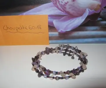 bracelet violet, Inconnue