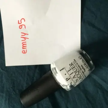 Vernis OPI blanc shatter (craquelé), OPI