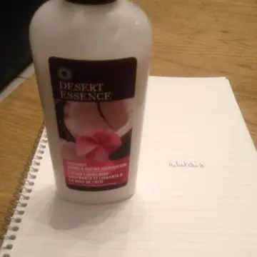 lotion capillaire lustrante et lissante, Desert Essence