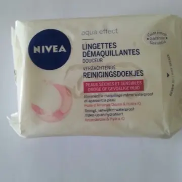 lingettes démaquillantes, Nivea