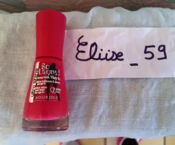 Vernis rose Bourjois Magenta show, Bourjois