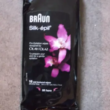 Lingette d'épilation Braun, Braun