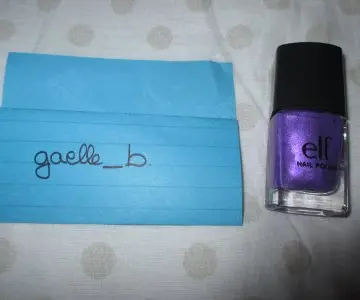 Vernis violet, Elf