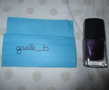 Vernis violet foncé, Elf