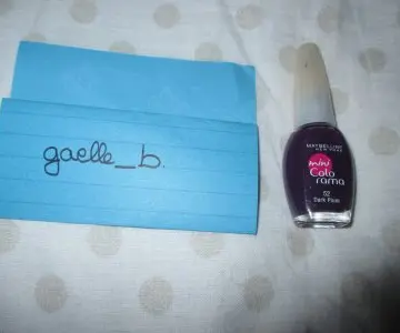 Vernis prune, Maybelline