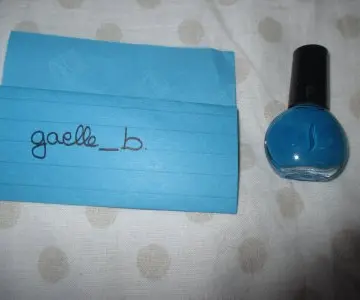Vernis bleu, Sephora