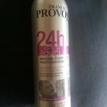 mousse coiffante, Franck Provost
