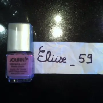 Vernis nail art violet clair Jolifin, Jolifin