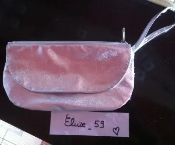 Pochette de rangement gris argenté Bourjois, Bourjois