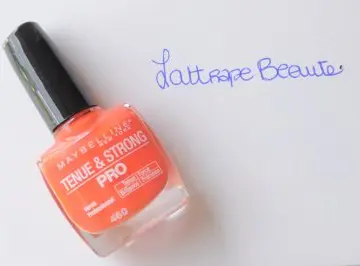 Vernis à ongles Tenue & Strong, Gemey Maybelline
