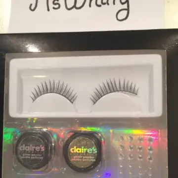 Glitter Eye Book, Claire's