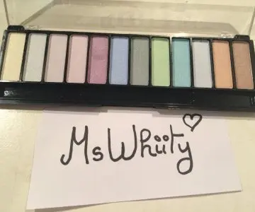 Palette de 12 Fards couleur Pastel, LW