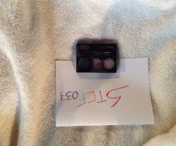Palette teinte bleu, Vivo Cosmetics