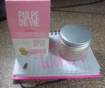 Créme éclat  caresse veloutée, Pulpe de Vie