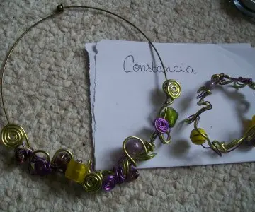 collier+bracelet, Inconnue
