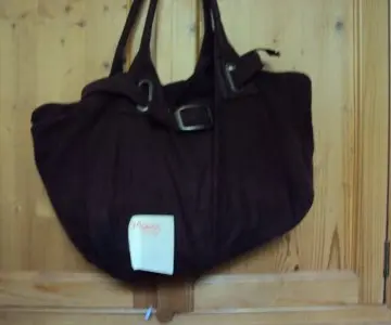 sac marron effet daim, La City