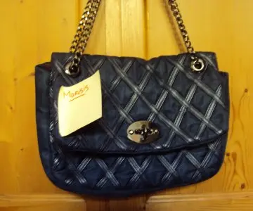 sac effet 2.55 bleu marine, New Look