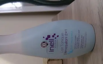 lait tonique demaquillant 2 en 1, Inell