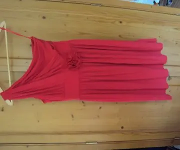 robe asymétrique rouge M neuve, Alain Manoukian
