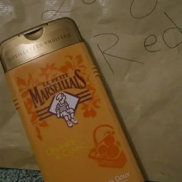 gel douche orange et coing, Le petit marseillais