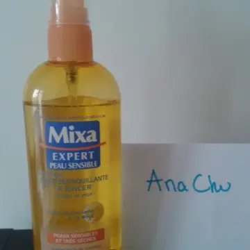 Huile démaquillante à rincer, Mixa