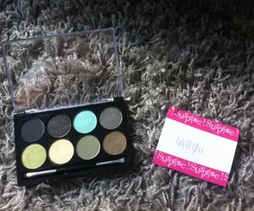 Palette couleurs neutre/vert, ESS Cosmetics