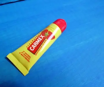 Strawberry lip balm, Carmex