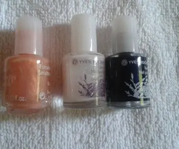 lot vernis yves rocher, Yves Rocher